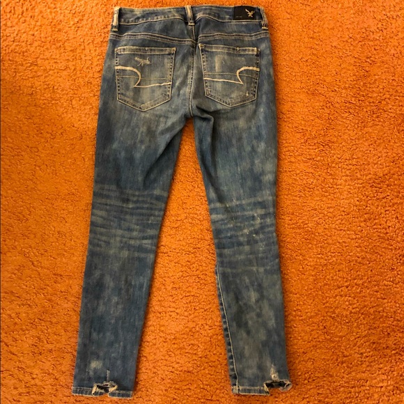 American Eagle Ripped Skinny Jeans - Picture 3 of 7